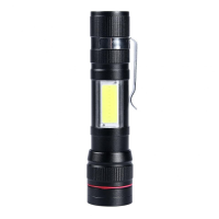 Карманный фонарь COB + XPE LED FA-520T6 Telescopic Zoom