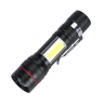 Карманный фонарь COB + XPE LED FA-520T6 Telescopic Zoom