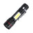 Карманный фонарь COB + XPE LED FA-520T6 Telescopic Zoom