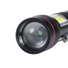 Карманный фонарь COB + XPE LED FA-520T6 Telescopic Zoom
