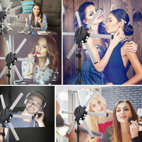 Лампа для профессиональной съемки 65см c шестью светодиодными трубками