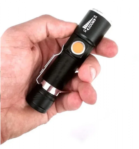 Светодиодный аккумуляторный фонарь FA-616T6 USB