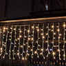 Светодиодная гирлянда занавес Бахрома 5х0,5м для дома и улицы