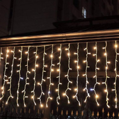 Светодиодная гирлянда занавес Бахрома 5х0,5м для дома и улицы