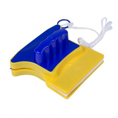 Магнитная щетка для двухстороннего мытья стекол и окон (стекломой)