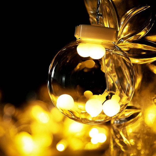 Гирлянда шторы Шарики 3 м