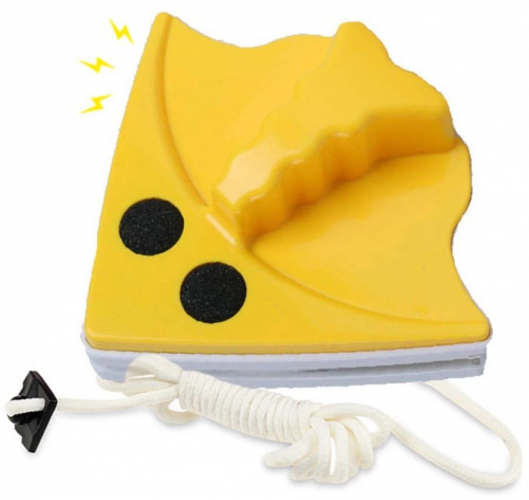 Магнитная щетка для мытья окон Magnetic double-side cleaner