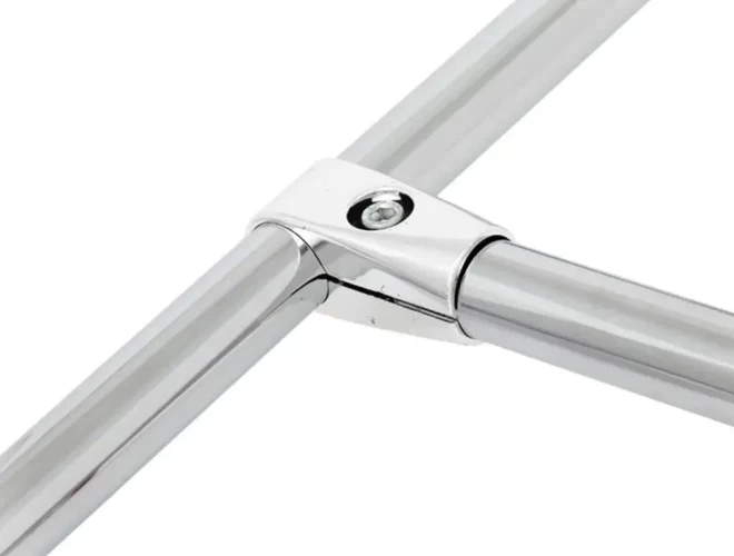 Соединитель / держатель трубы 25мм для стойки угловой UNO-01