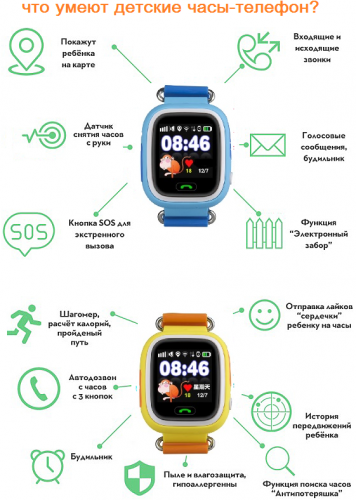 Smart Baby Watch Q90 Q80 2 450