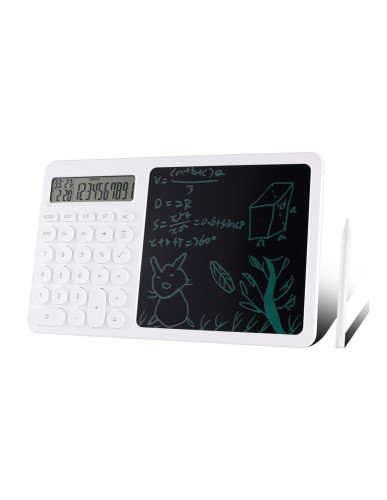 Детский паншет для рисования с калькулятором J01