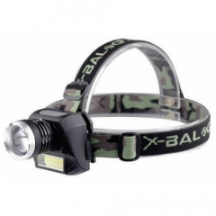 Налобный фонарик X-balog BL 6919A Zoom аккумуляторный