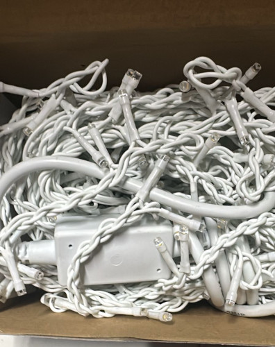 Гирлянда Бахрома 3м, белый провод