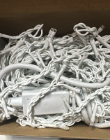 Гирлянда Бахрома 3м, белый провод