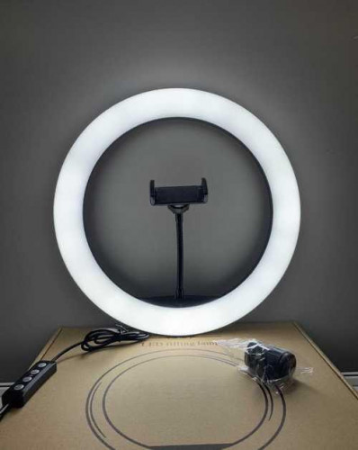 Кольцевая лампа 33 см с держателем для смартфона M-33
