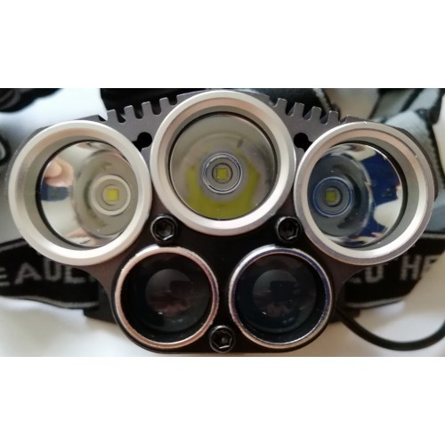 Фонарь налобный BL-K85-T6 светодиодный аккумуляторный