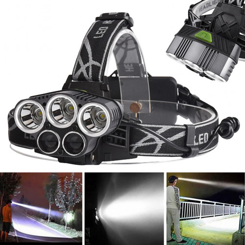 Фонарь налобный BL-K85-T6 светодиодный аккумуляторный