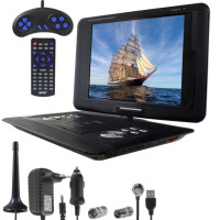 Портативный DVD плеер XPX EA-1469D с цифровым TV-тюнером DVB-T2 15"