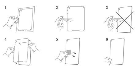 Защитное стекло для Ipad 2/3/4 Premium Tempered Glass 9H