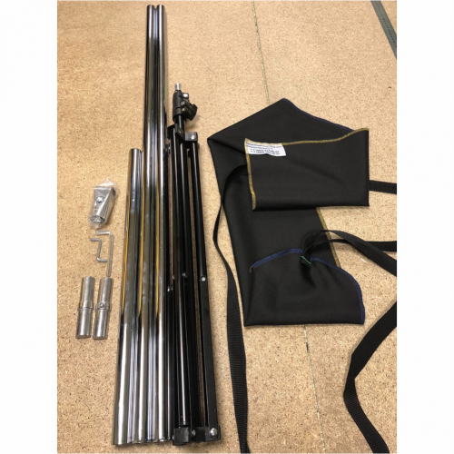 Т-образная Телескопическая стойка с фоном хромакей