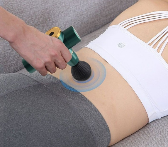 Перкуссионный массажер пистолет Mini Fascial Gun