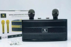 SU-YOSD YS-202 bluetooth колонка-караоке с беспроводными микрофонами