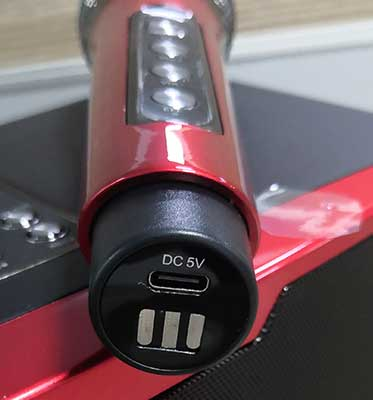 SU-YOSD YS-202 bluetooth колонка-караоке с беспроводными микрофонами