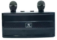 SU-YOSD YS-202 bluetooth колонка-караоке с беспроводными микрофонами