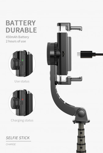 Стабилизатор для смартфонов Gimbal Stabilizer L08 4в1