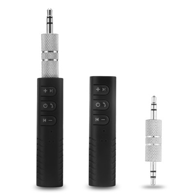 Автомобильный беспроводной аудио приемник Bluetooth с микрофоном aux 3.5 jack BT-450