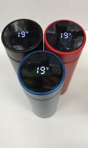 Термос с термометром