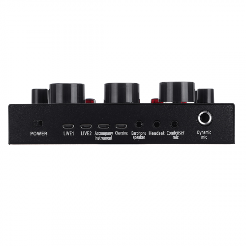 Внешняя звуковая карта V8-2 с Bluetooth и эффектами