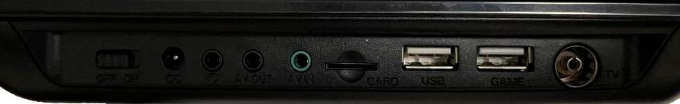 Портативный DVD-плеер  XPX EA-1049L 10,8" с тюнером DVB-T2