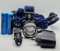 Налобный фонарь аккумуляторный FA-XQ24T6 10800W 28800 lumens