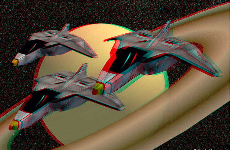 Анаглифные 3D очки красный/синий (100шт./уп.)