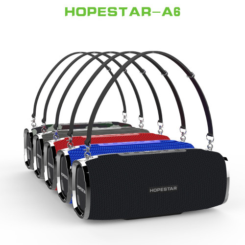 Портативная стерео колонка Hopestar A6 (Bluetooth, MP3, AUX, Mic)