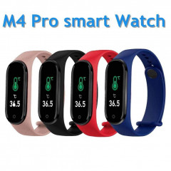 Смарт браслет Smart Bracelet M4 Pro с измерением температуры, давления, пульса