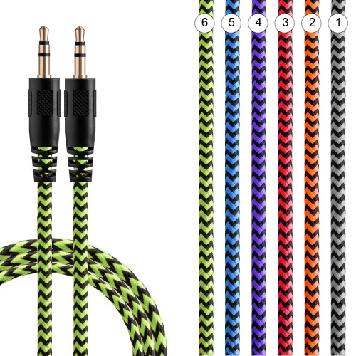 Кабель AUX 1.5M 3,5 на 3,5 JD-195