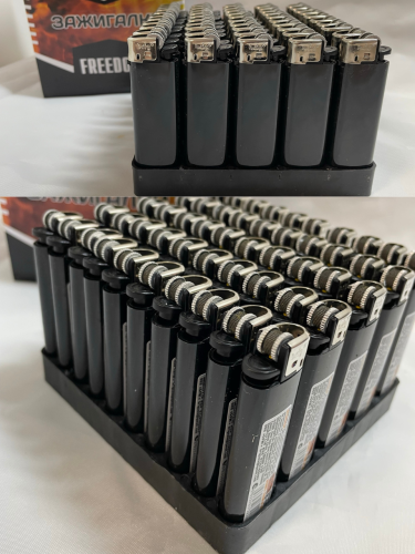 Зажигалки кремниевые механические черные Brig Freedom B-003 black